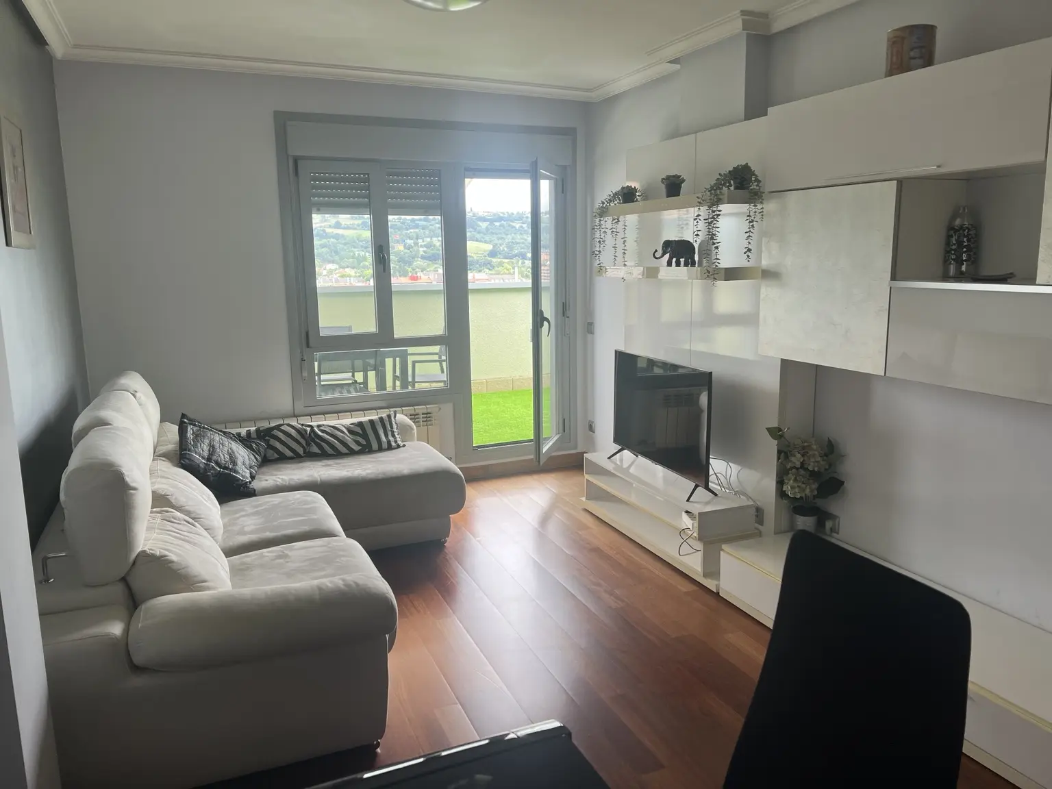 Salón con acceso a la terraza